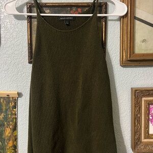 Banana Republic Dark Green Knit Top